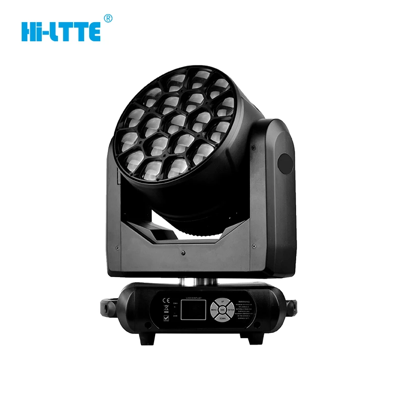 Led RGBW 19*15W 4in1 moving head DMX light night club DJ Stage led bee eyes moving lights mini moving head wash