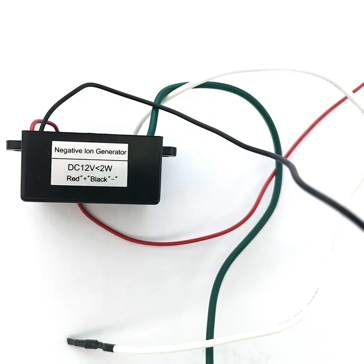 DC12 24V настройки очиститель воздуха части генератор отрицательных ионов для свежего