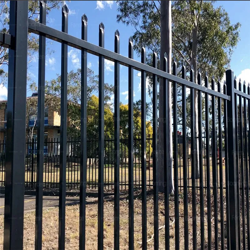 Metal Fence Wrought Iron Zinc Steel Fence Panels
