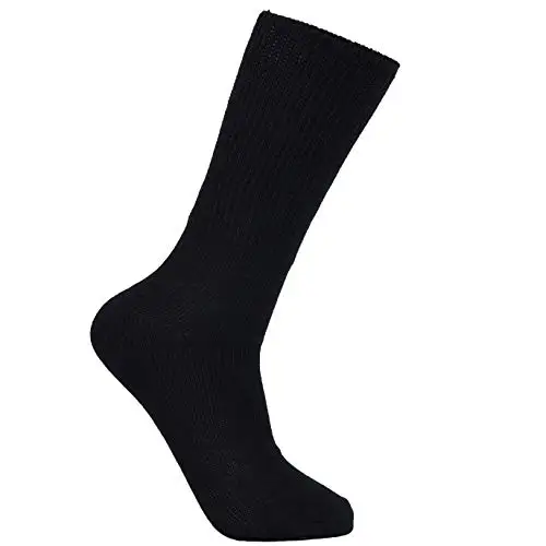 Chaussettes en coton Custom Men Loose Soft Breathable Top Quality Diabetic Cotton Socks