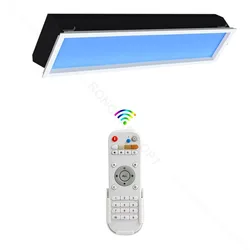 Led Artificial Skylight  Sunlight Blue Sky Lamp Tuya Smart Ceiling Kitchen Bedroom Master Ceiling Panel Light With Air Heater