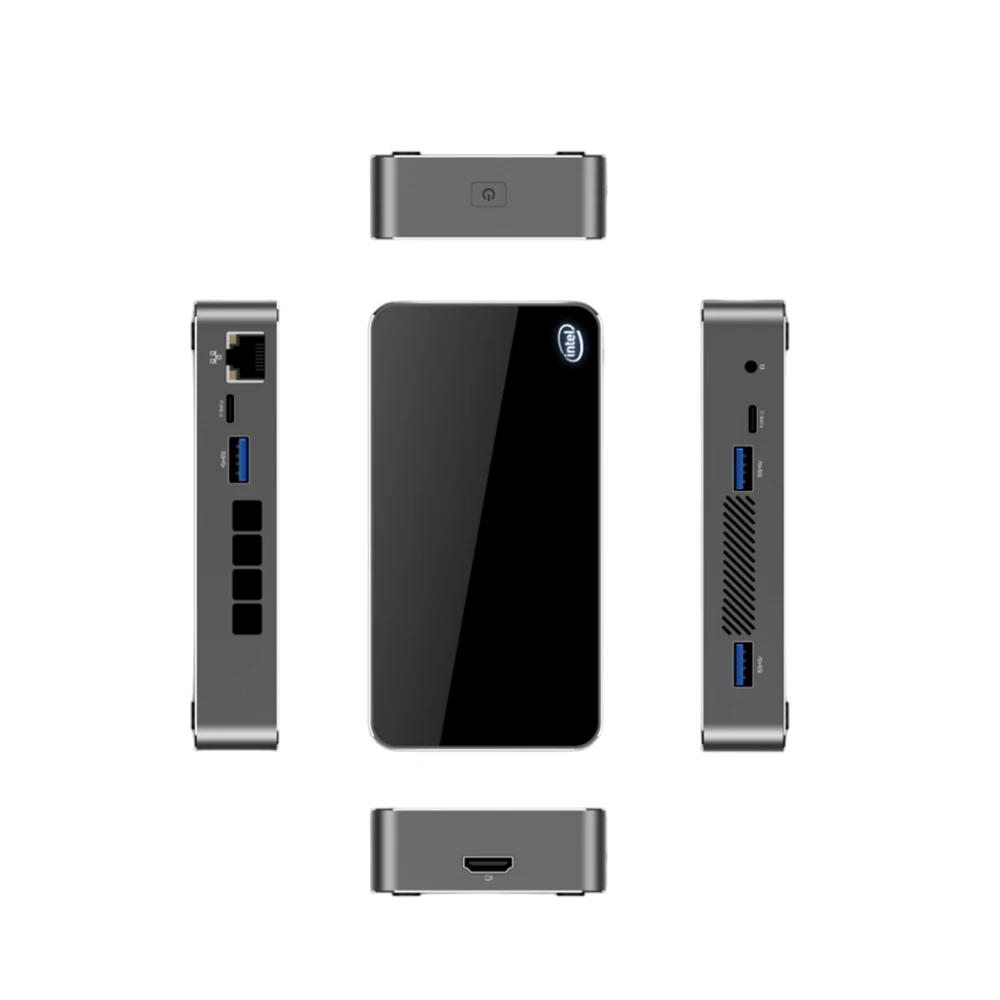 Micro pc Intel N5100/N5095/N5105 SIM-карта DDR4 8G/16G M.2 win11 WIFI BT 5G 4G сеть для бизнес-игр карманные мини-шт