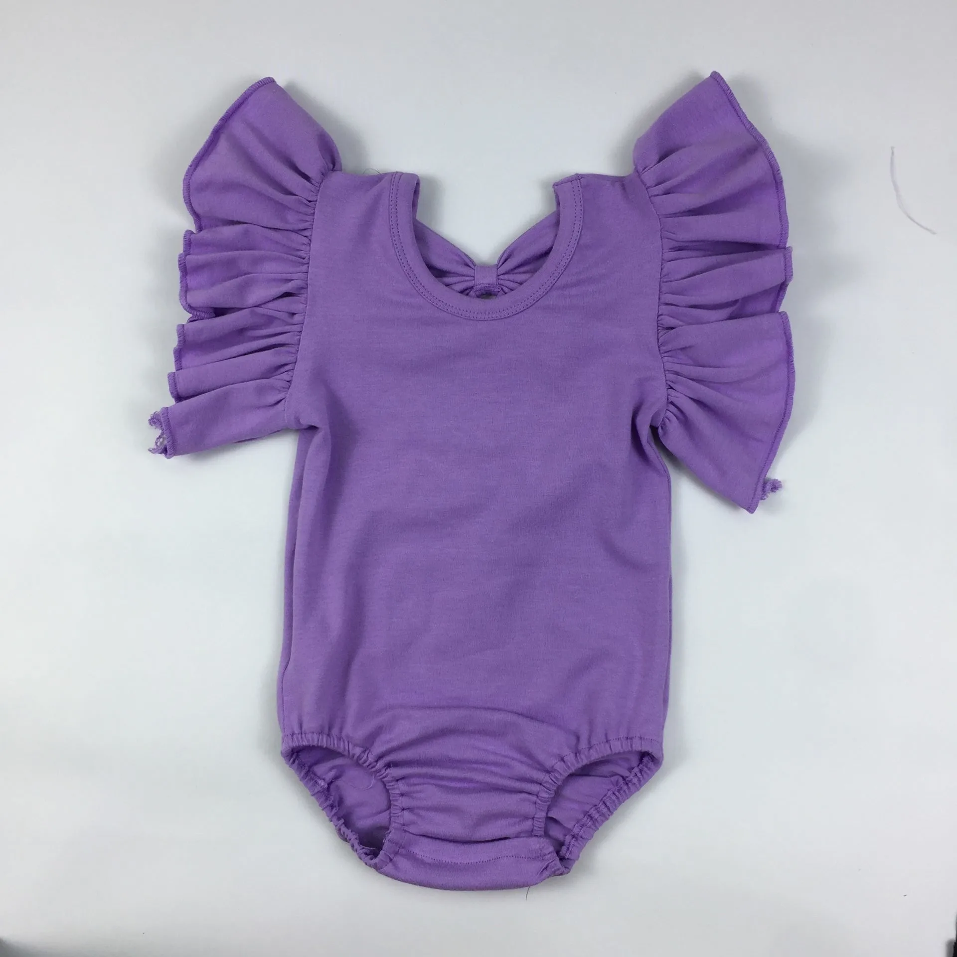 Новинка 2020, хлопковые трико для маленьких девочек, трико с бантом, детская одежда