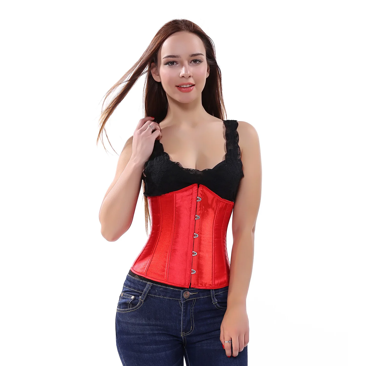 Xxxxl Sexy Corset Vintage Underbust Strapless Steampunk Costume Best Selling Product Plus Size Women Corsets