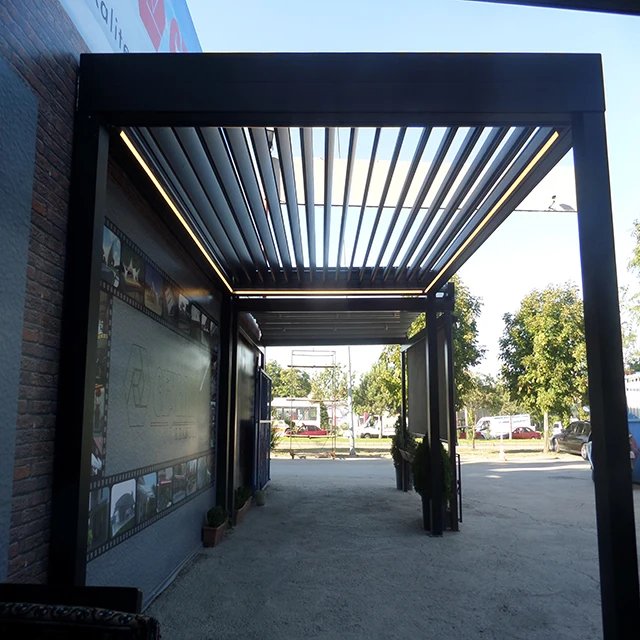 
Sun Roof Pergopanel - Bioclimatic Ceiling - Aluminum Pergola 