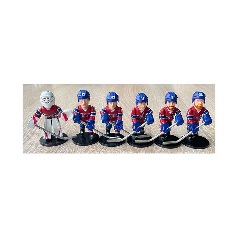 Customized Ice Hockey Player Action Figures Dolls Toy Model As A Gift For Children