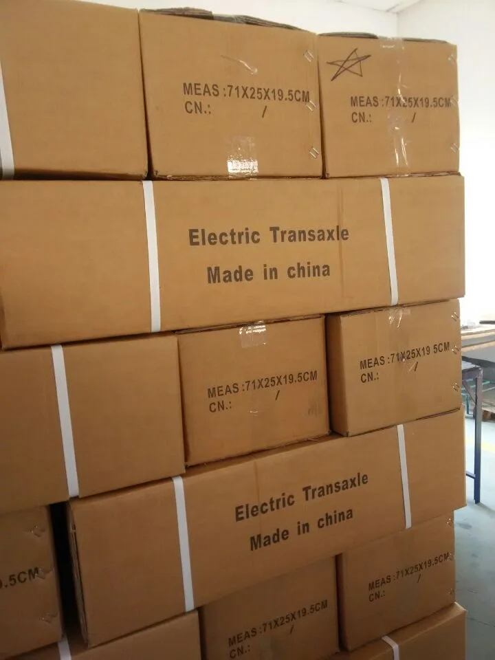  Rupu 800W 24V электрический двигатель и трансмиссия дифференциальные задние оси Электрический рычаг переключения
