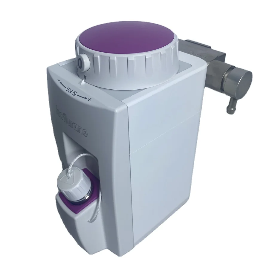 Hospital Medical Cagemount Anesthesia Vaporizer for Anesthesia Machine Isoflurane Sevoflurane Halothane Vaporizer