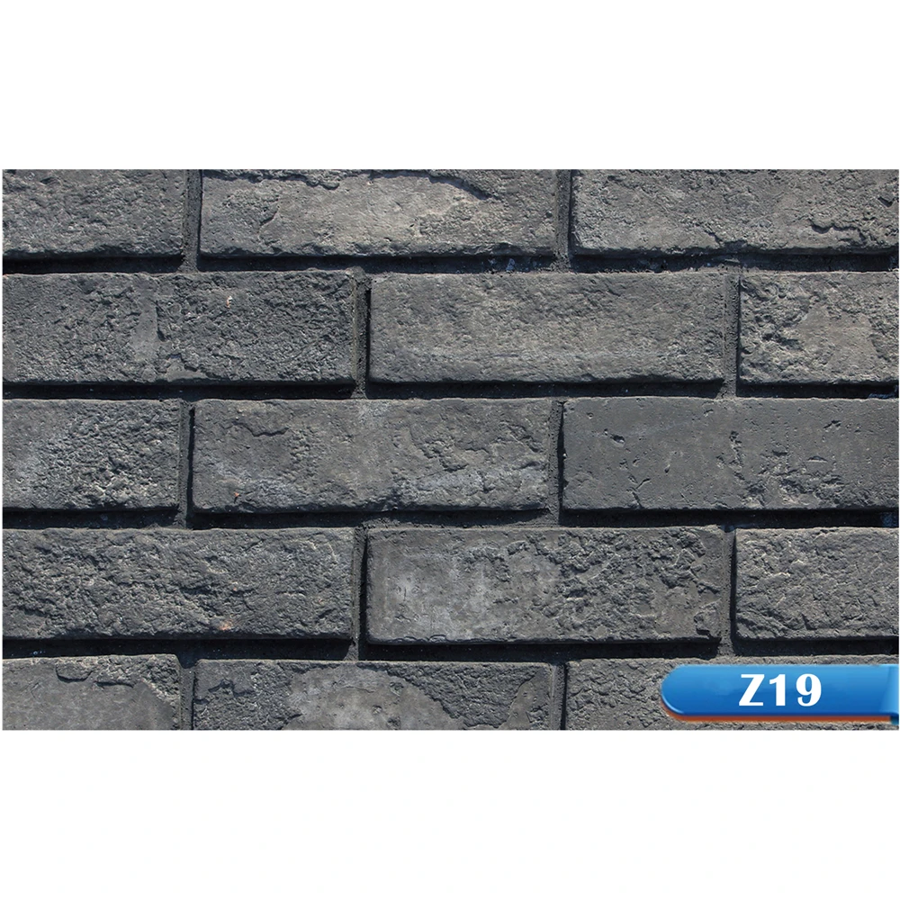 Elcorona PL02 Cement brick wall thin old brick fake wall bricks for wholesale