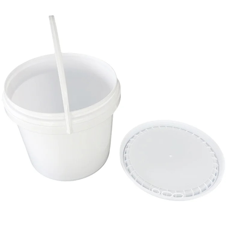 High Quality Cheap 1 2 3 4 5 Litre White Clear Food Grade Plastic Buckets