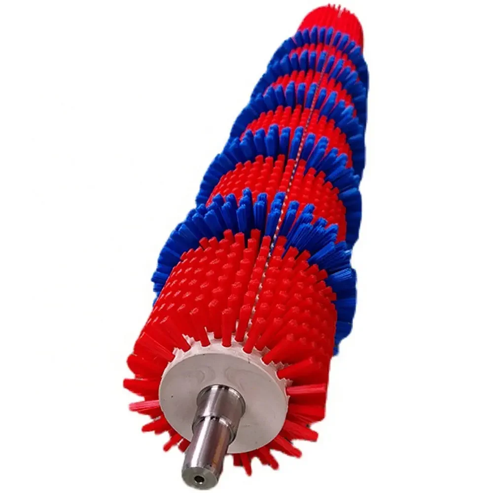 Custom Cleaning Vegetable Fruit Rotary Replacement Cylindrical Roller Brush Industrial