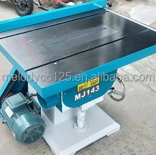 Woodworking circular saw 45 degree swing angle saw precision push table saw MJ143