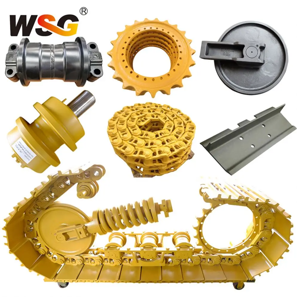 Высокое качество экскаватора части звездочки шлицей цилиндра