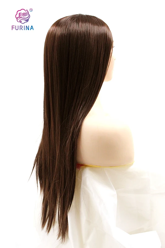 Furina Fashion beauty  parrucca hot cosplay supplier cheap high temperature fiber synthetic hair middle part long wigs