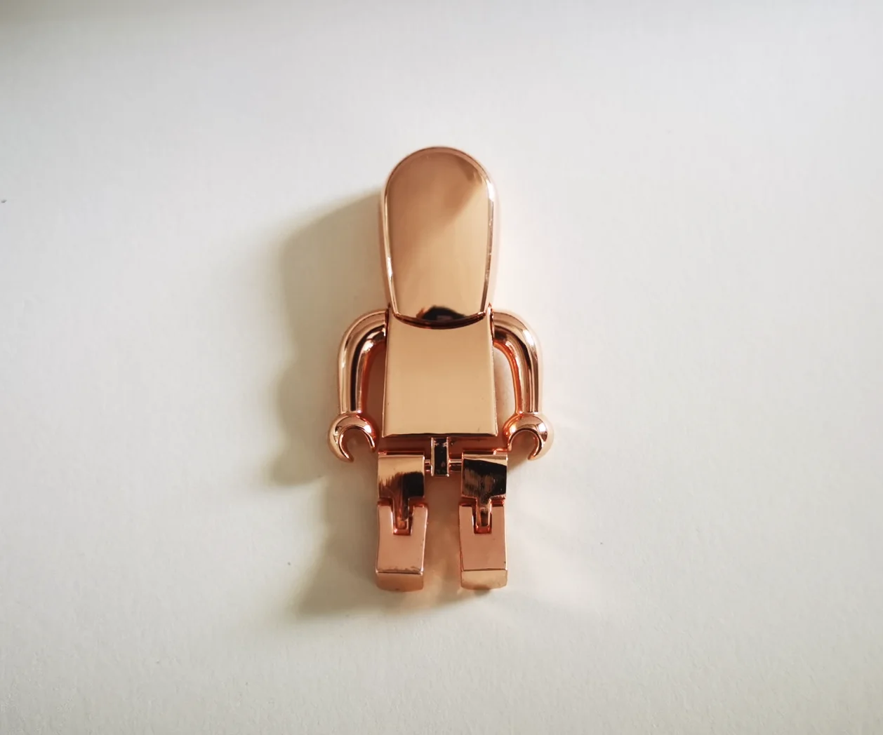 Gift Tin Box Packed Rosy Gold People USB Drive USB Stick 4gb 8gb 16gb 32gb 64gb, Robot pen drive, robot USB key