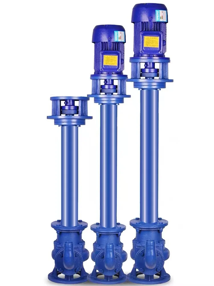 YW type non-blocking submerged pump corrosion-resistant sewage vertical long rod pump