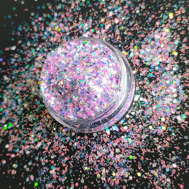 2022 Newest Chunky Glitter for Festival Beauty Makeup Face Body Hair Nails