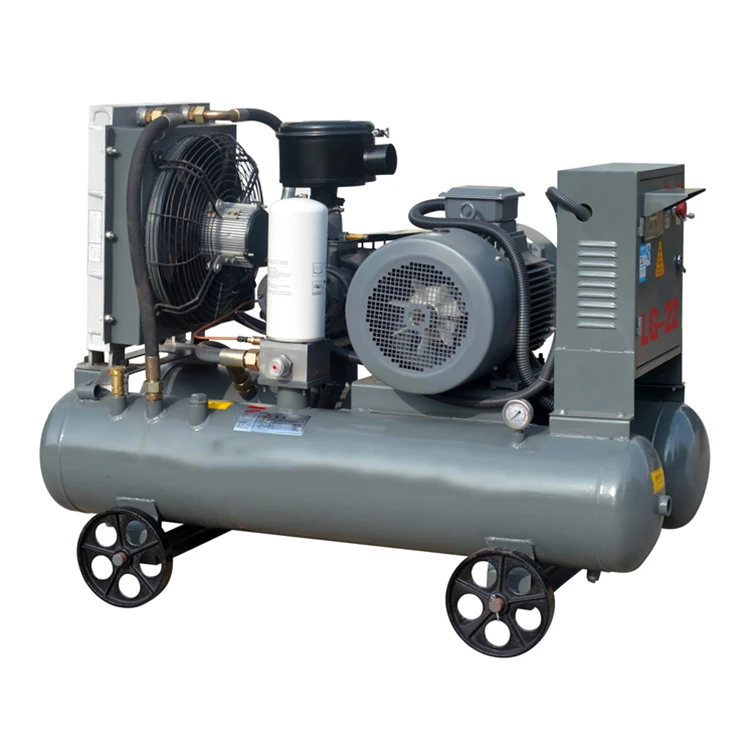 Горнодобывающая промышленность промышленное оборудование Электрический 22kw винтовой воздушный компрессор