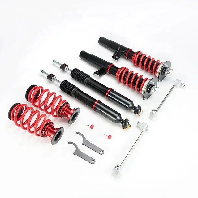 Manufacturer suspension damping adjustable  32 Levels coilover shock absorbers for Golf mk7
