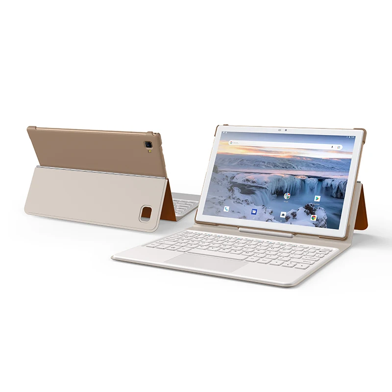 Veidoo новый продукт 10,1 дюймов Android 10 4G LTE планшет с тачпадом кожаный чехол клавиатура
