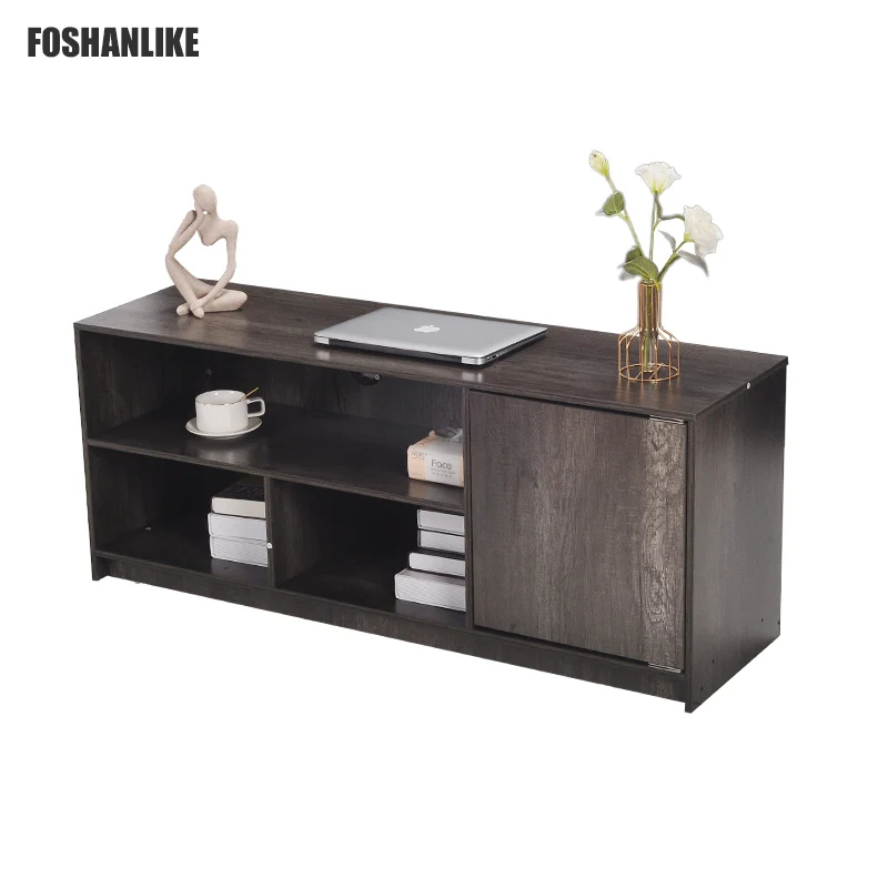 Small Living Room Furniture TV Cabinet With Shelves Morden Small Wooden TV Stand