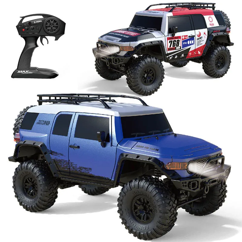 Full Scale 1/10 2.4G 4X4 Off Road Rock Climbing IPX4 Jungle Beast Rally Truck