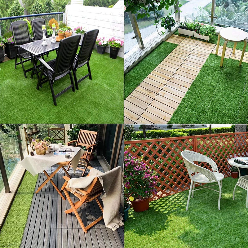 Блокировка искусственная трава плитка озеленение дерна
