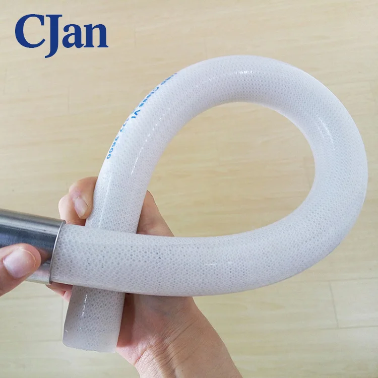 
CJFLEX food silicone wire tube food grade helix tube high temp silicone tube high temperature resistant silicone hose 