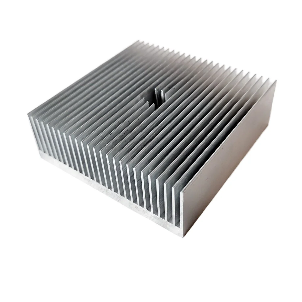 Durable and Efficient Cooling Solution 80mm Square Heatsink Aluminum 80(W)*26(H)*80(L)mm