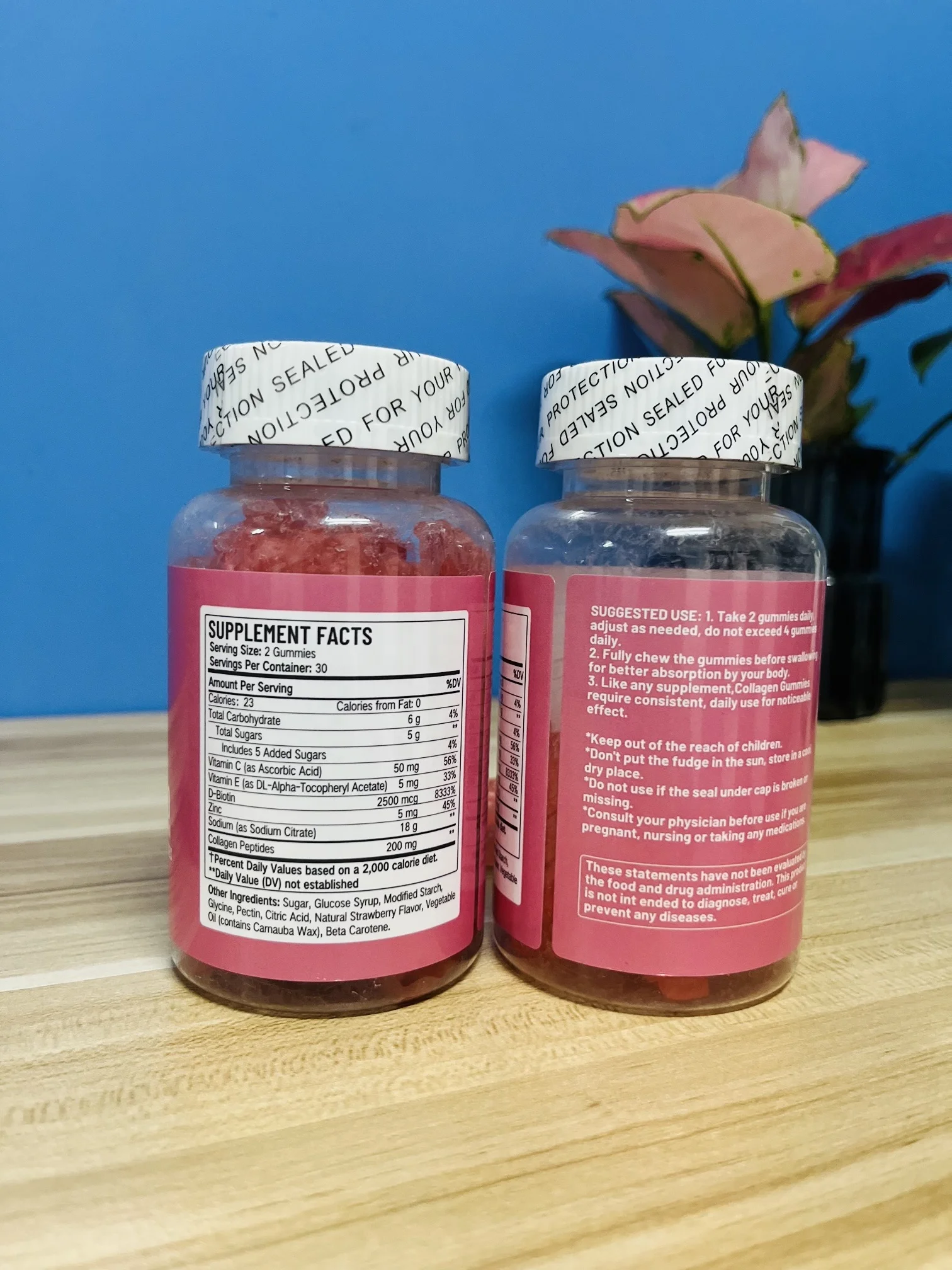 Daynee COLLAGEN GUMMIES with biotin Vitamin vegan Hair Skin and Nails Gummy skin whitening soft candy for Brightening lighten