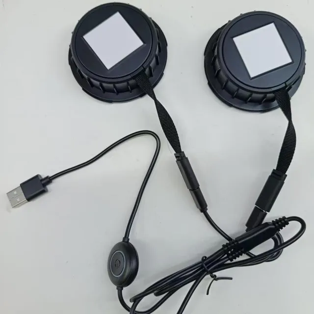 2 шт. охлаждающий вентилятор с питанием от USB 5 В