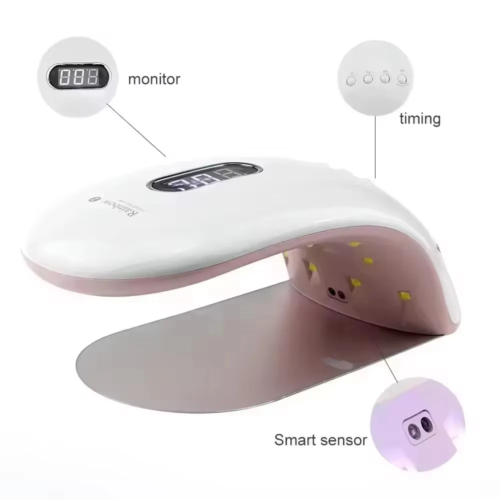 Rainbow2 Uv Led Mini Lamp 36w Kiara Sky for Home Nail Salon