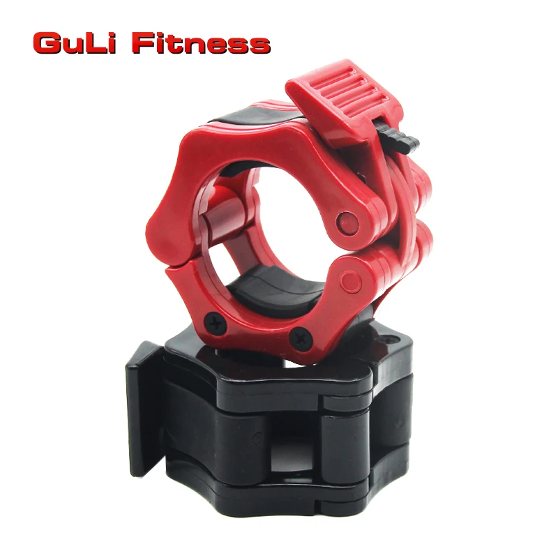 
The high quality barbell bar clamps made of high quality nylon in hot selling online/barbell collar/fitness accessories 