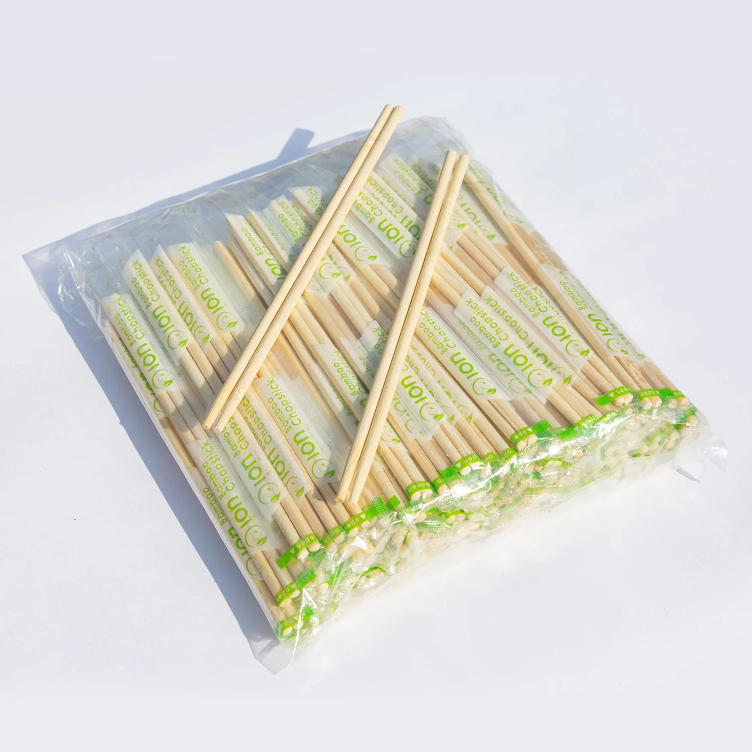 Custom Logo Disposable Wholesale Sushi Chopsticks Bamboo With Logo Biodegradable Chopsticks
