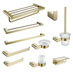 China Factory Complete 304 Stainless Steel Bathroom Accessories Hardware Sets