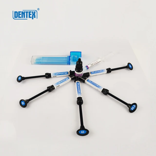 Top sales Dentex universal light cure Dental filling and restoration Composite Resin Kit