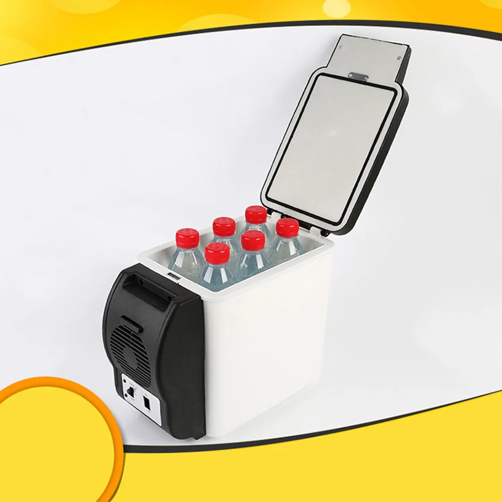 6L Skin Care Mini Fridge  Car With Refrigerator 12 Volt Refrigerator 6 -liter Powered Cooler for Car