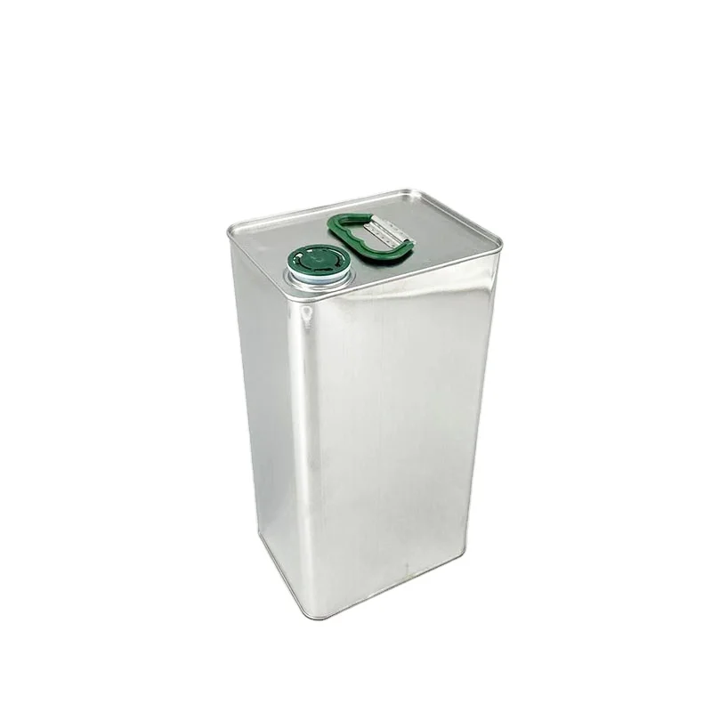 custom empty tinplate can 3l virgin edible oil tin can food grade metal oil Packaging tin for olive oil