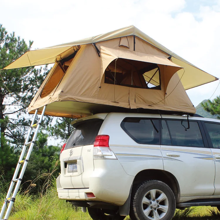 Car Top Tent Custom Soft Shell Camping Car Roof Top Tent Soft Cover Rooftop Tent For Sale