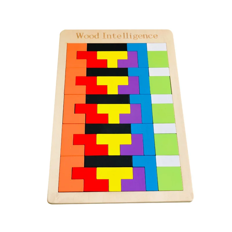 wooden intelligence Russian puzzle educational magic puzzle cube for child