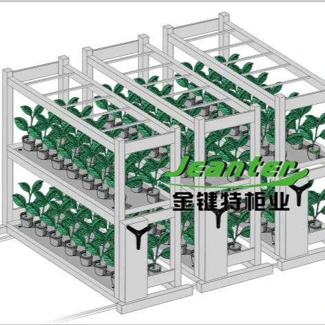 Multi-span Greenhouses mushroom racks growing shelves