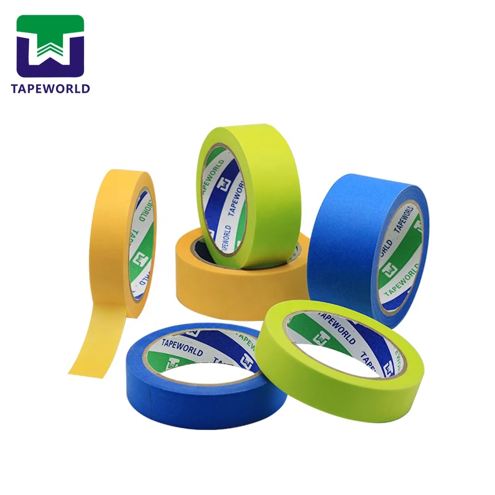 Water Acrylic Glue Japanese Decorative Printer Orange Custom Adhesive Masking Washi Paper Tape