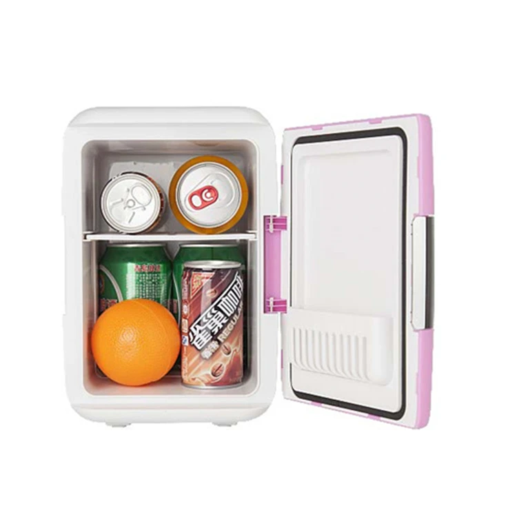 
5L 12V Portable retro pink makeup skincare refrigerator mini fridge for room 