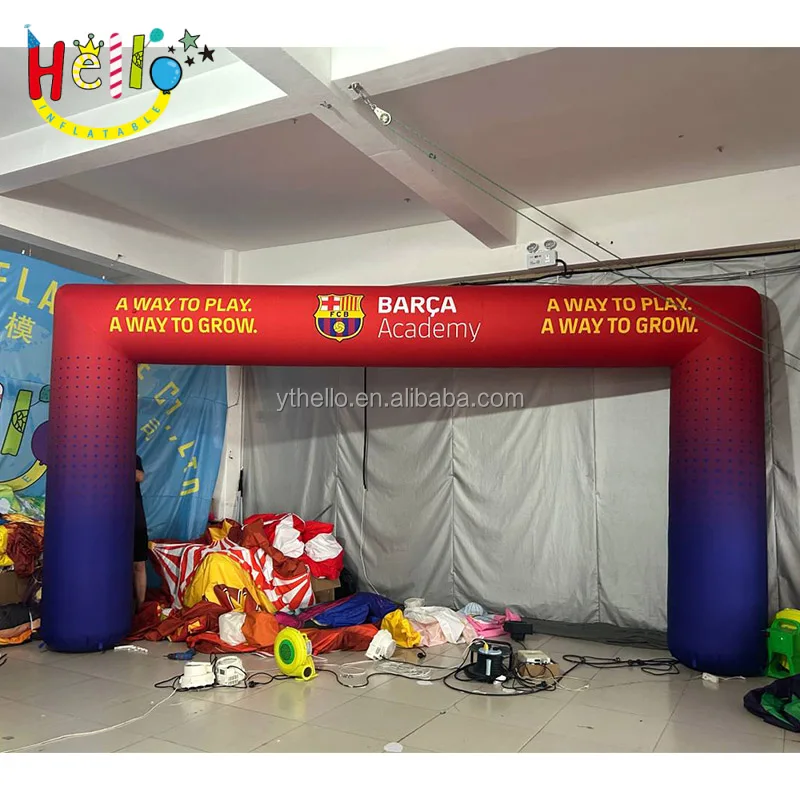 Factory Custom Sports Arch Outdoor Inflatable Finish Line Arch Air Blow Arch For Sale