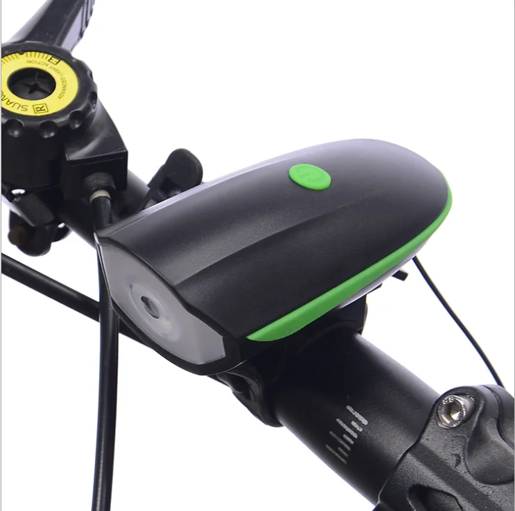 
Good price bicycle front light led Waterproof night riding Usb rechargeable bike light bicycle with horn 