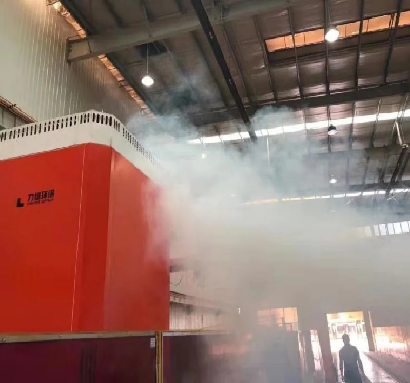 Industrial workshop use high power movable smoke extraction tower dust collection system smoke purifier