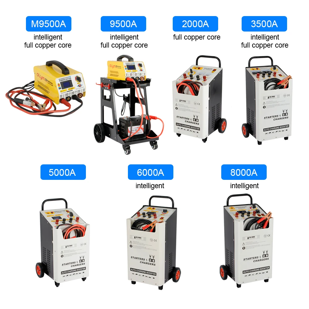 3500A 380V quick charging and starting car jump starter battery booster machine