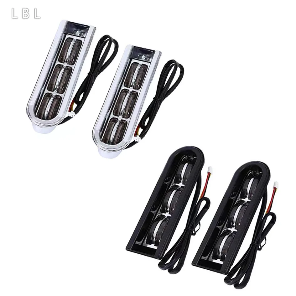 High quality motorcycle Side Box Fender Decorative Light For Harley