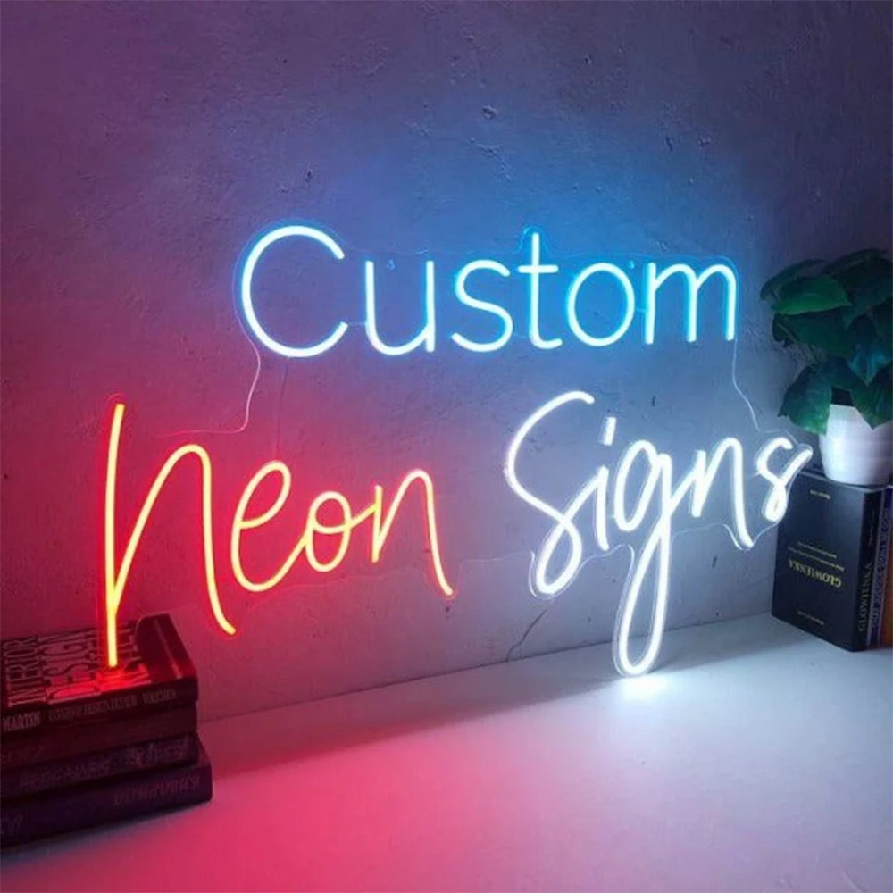 RGB wall mounted neon strip acrylic IP65 waterproof led custom body neon sign indoor