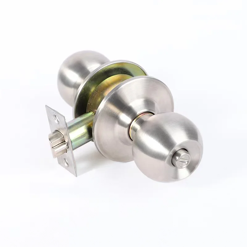Best Selling 587 AC-ET Stainless Steel Types Tubular Lock Bedroom Knob Lock 60MM/70MM